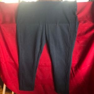 Gray Loft Outlet Capri Leggings